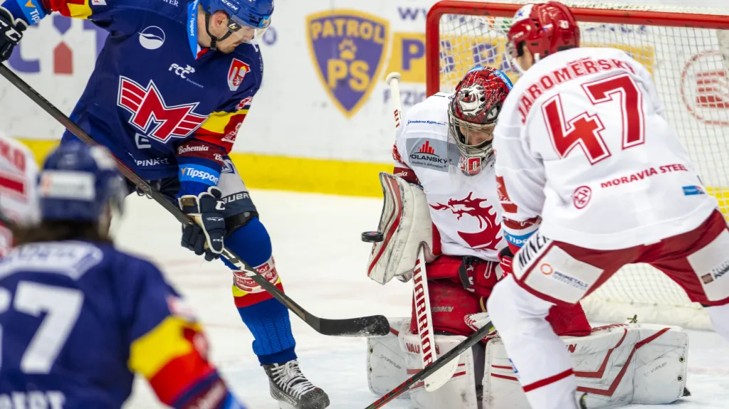 Utkání České Budějovice – Třinec