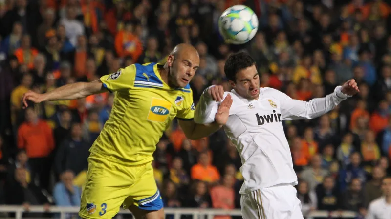 Utkání APOEL Nikósie - Real Madrid