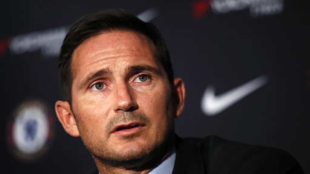 Frank Lampard v roli trenéra Chelsea