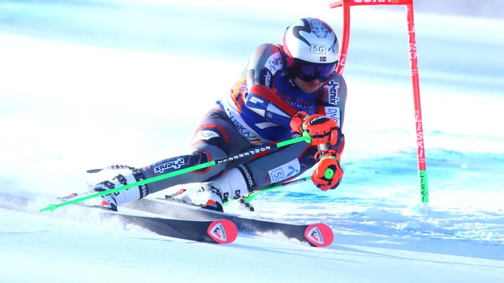 Nor Henrik Kristoffersen v Kranjské Goře