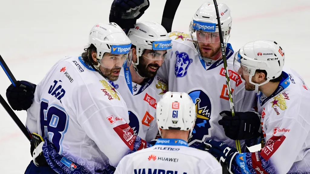 Radost hokejistů Kladna