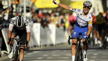 Závěr 2. etapy Tour de France