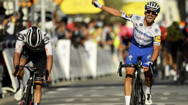 Závěr 2. etapy Tour de France