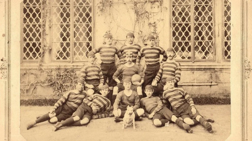 Fotbalový tým FK Loučeň z roku 1893