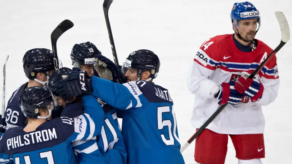 Tomáš Plekanec v utkání proti Finsku