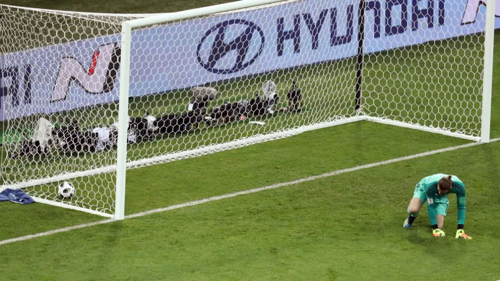 David de Gea chyboval při druhém Ronaldově gólu