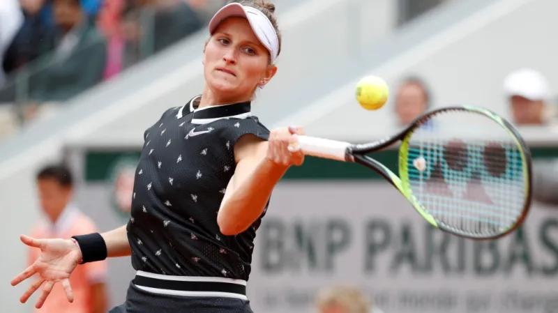 Sestřih semifinálového utkání Vondroušová – Kontaová