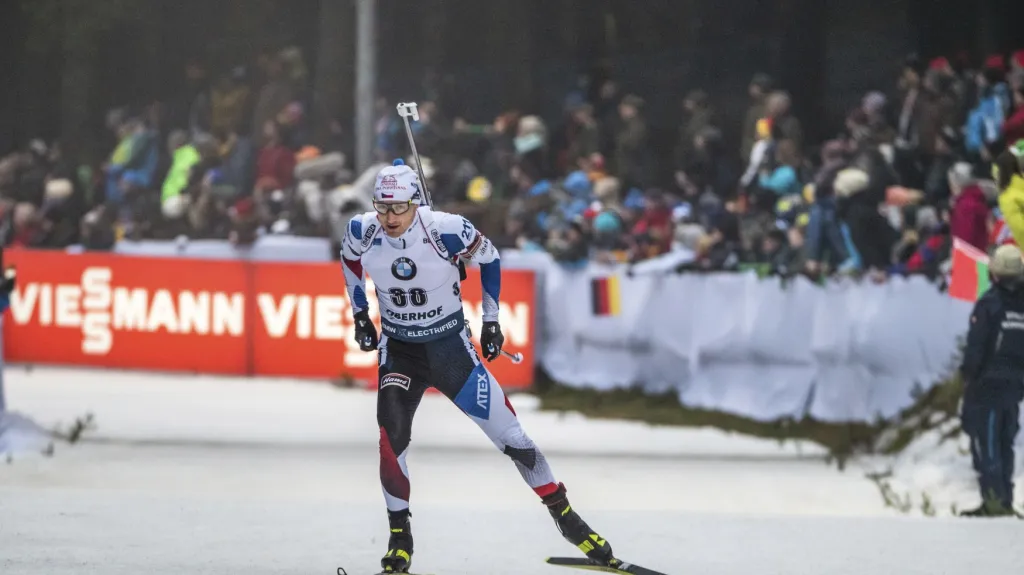 Ondřej Moravec na SP v Oberhofu
