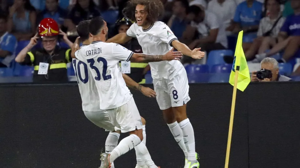 Radost fotbalistů Lazia