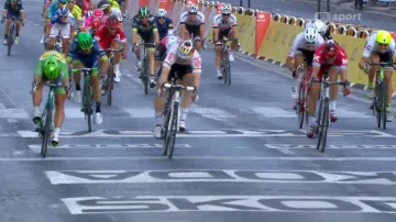 Závěr 21. etapy Tour de France 2016