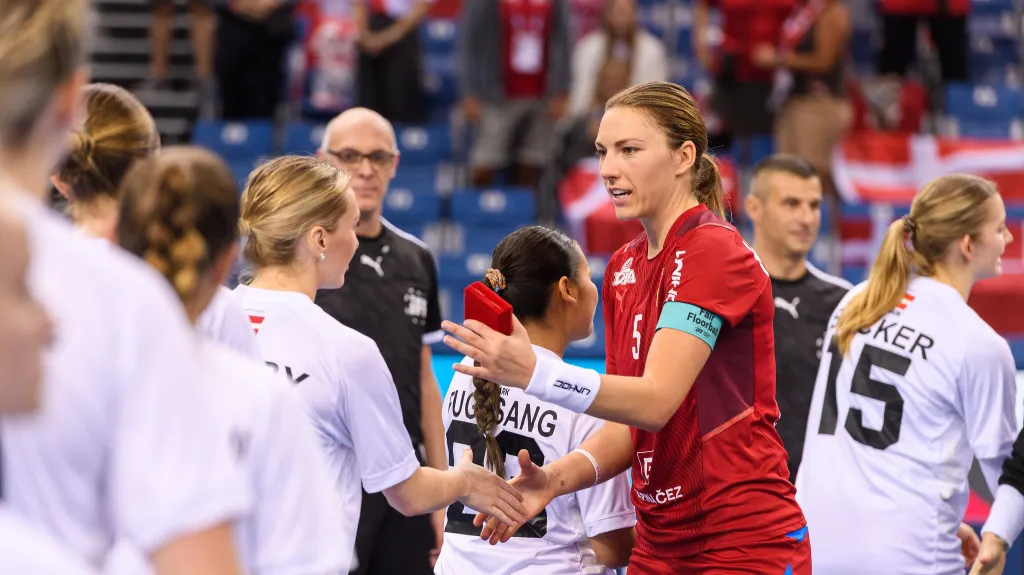 Eliška Krupunová po zápase s Dánskem