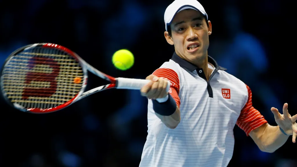 Japonský tenista Kei Nišikori 