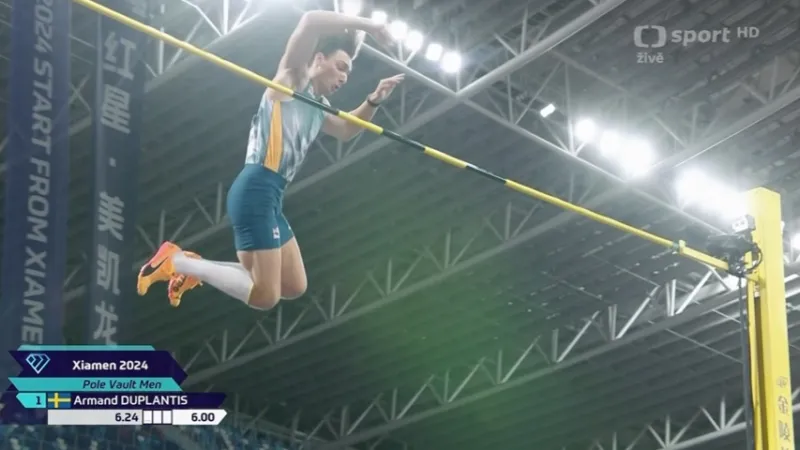 Duplantis překonal na startu sezony světový rekord