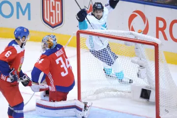 Mats Zuccarello se raduje z gólu