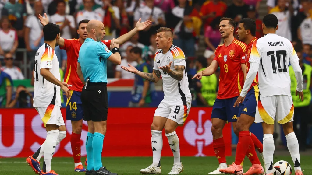 Čtvrtfinále Eura Německo – Španělsko