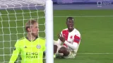 Gól v utkání Leicester - Slavia: Sima – 0:2 (79. min.)