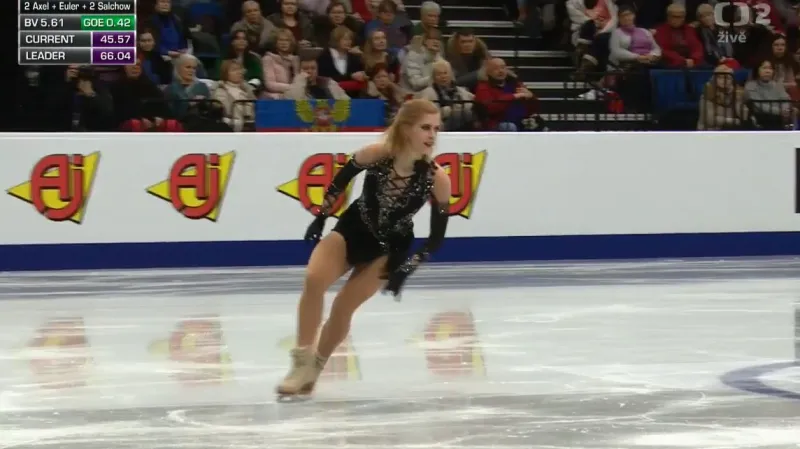 Volná jízda Březinové na ME