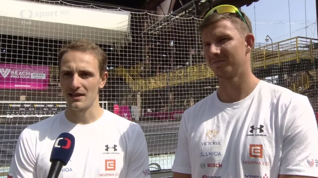 Perušič se Schweinerem mají před turnajem v Ostravě znovu nejvyšší ambice