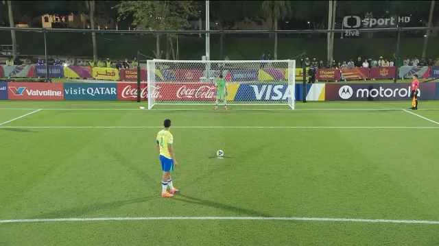 Penaltový rozstřel v utkání Brazílie – Itálie