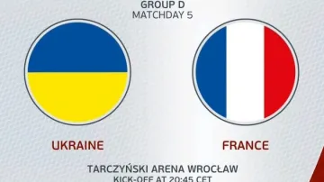 Sestřih utkání Ukrajina –⁠⁠⁠⁠⁠⁠ Francie