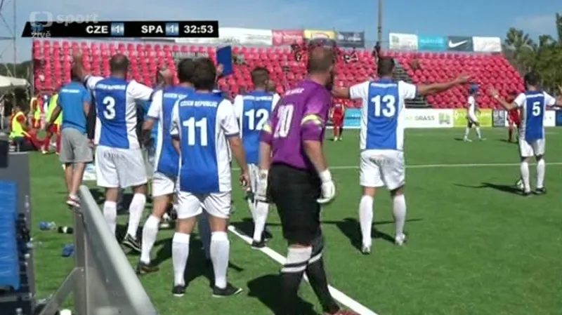 Sestřih utkání ČR - Španělsko