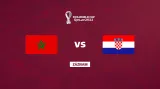 Záznam utkání Maroko - Chorvatsko