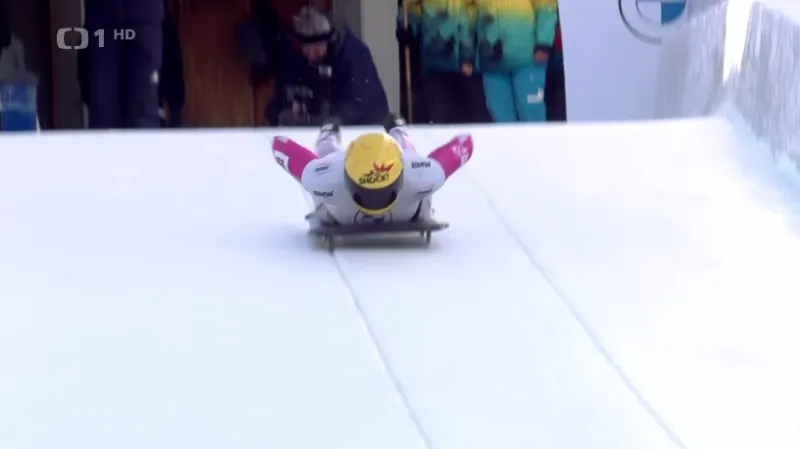 Fernstädtové patří v polovině MS ve skeletonu až 18. místo