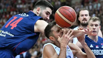 Záznam utkání Česko - Srbsko