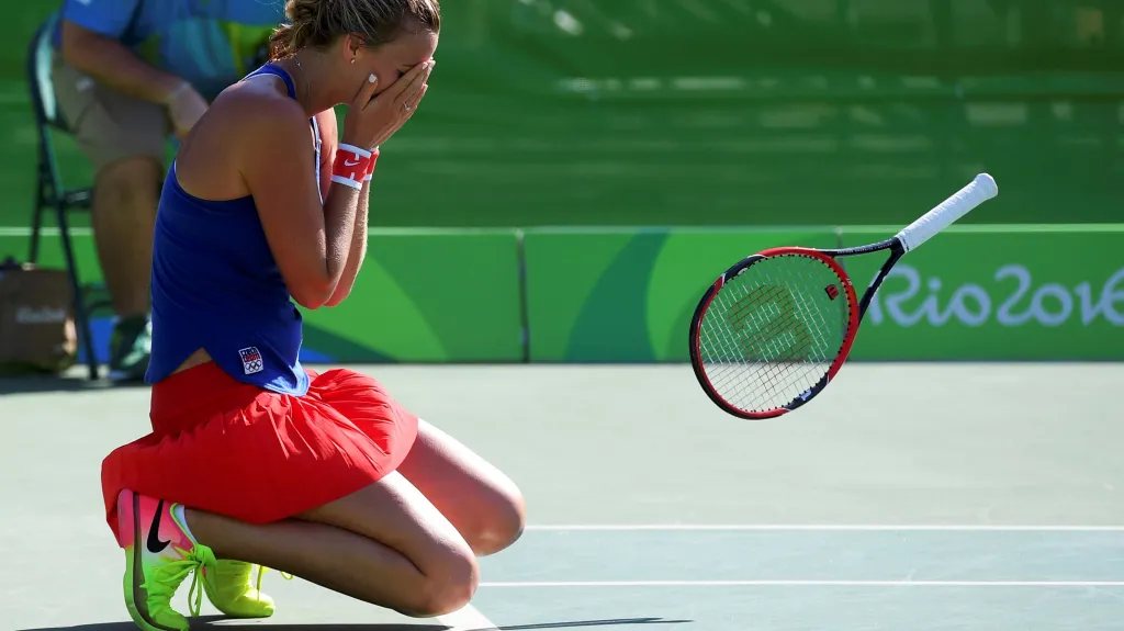 Slavící Petra Kvitová