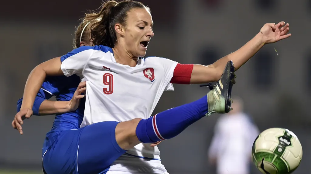 Lucie Voňková v dresu české reprezentace