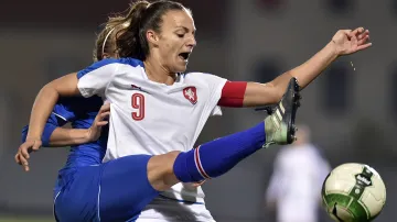 Lucie Voňková v dresu české reprezentace