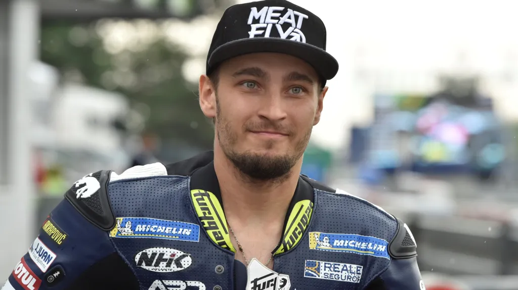 Motocyklový závodník Karel Abraham