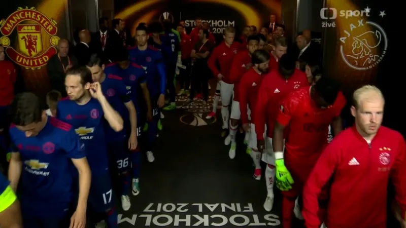 Sestřih finále EL Ajax - Man. United