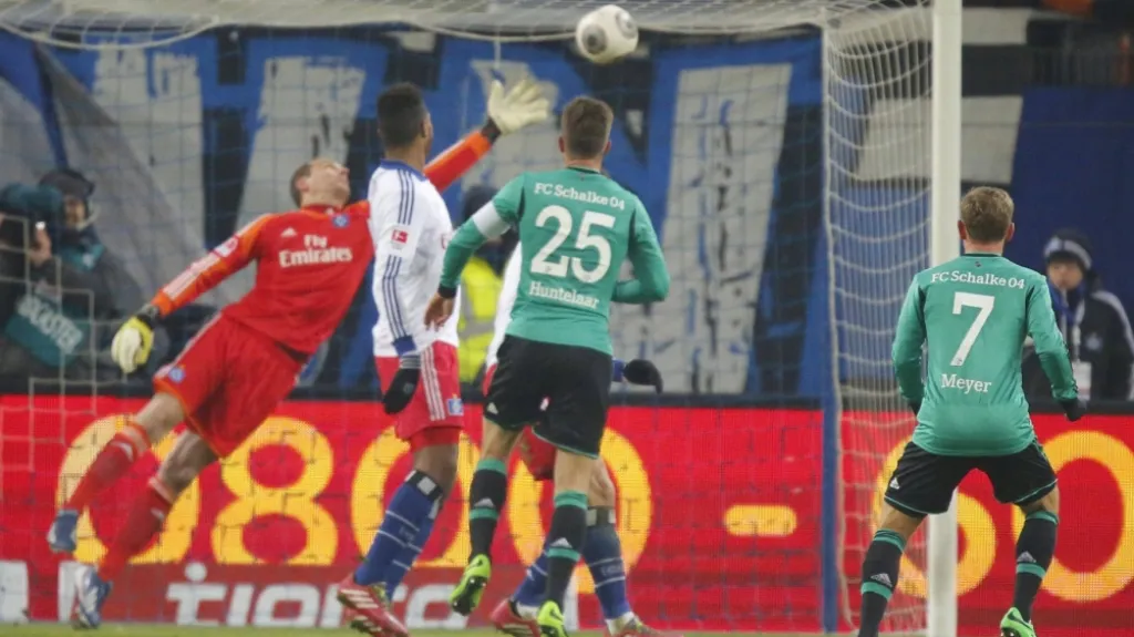 Utkání Hamburk - Schalke