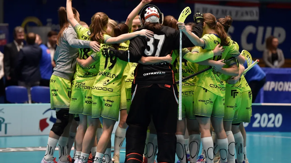 Radost florbalistek Vítkovic