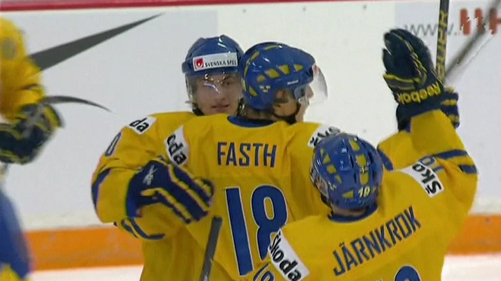 Švédští hokejisté do 20 let
