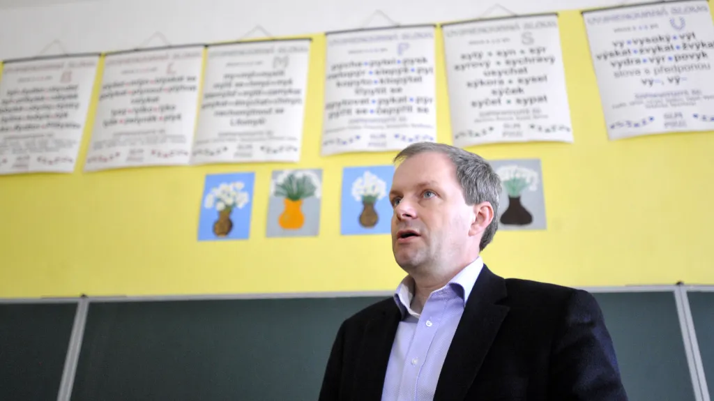 Ministr školství Marcel Chládek