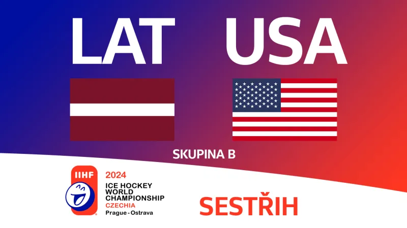 Sestřih utkání Lotyšsko – USA
