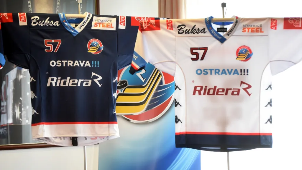 Nové dresy HC Vítkovice Ridera