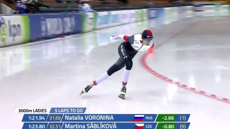 Sáblíková vstoupila do SP čtvrtým místem v Minsku