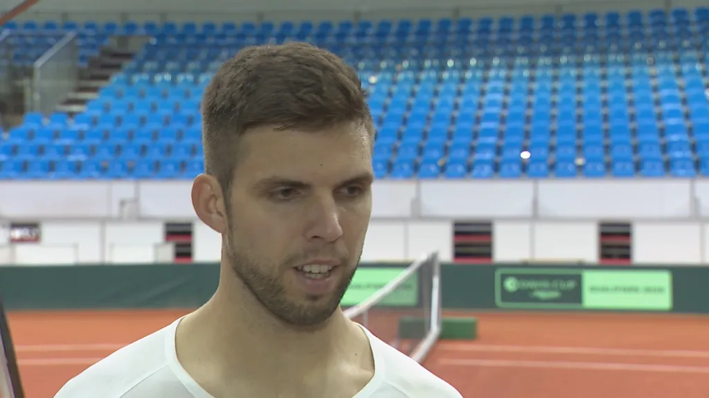 Čeští tenisté se připravují na Slováky