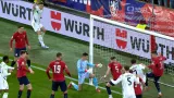 Druhá gólová situace v utkání Česko – Irsko