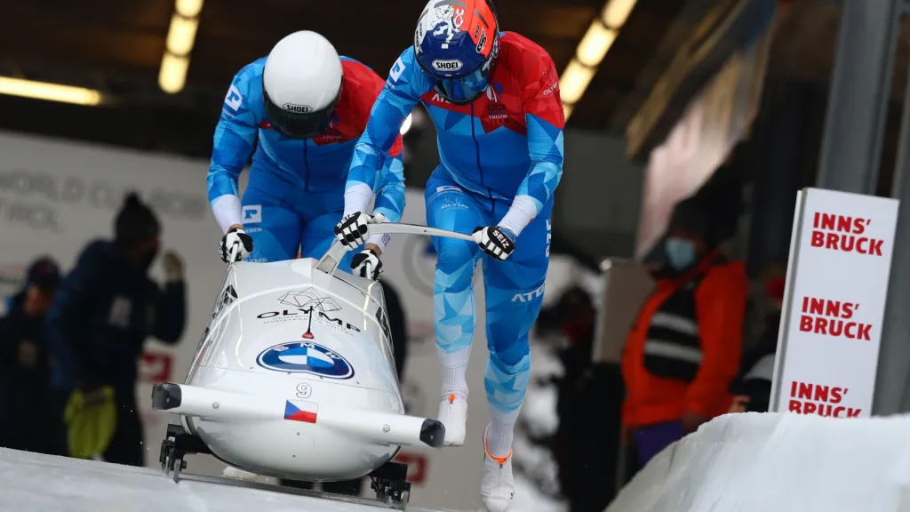 Dvojbob Dominik Dvořák - Jakub Nosek