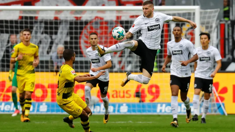 Utkání Frankfurt - Dortmund