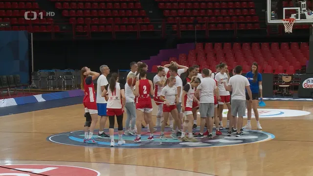 České basketbalistky se chystají na souboj s Litvou