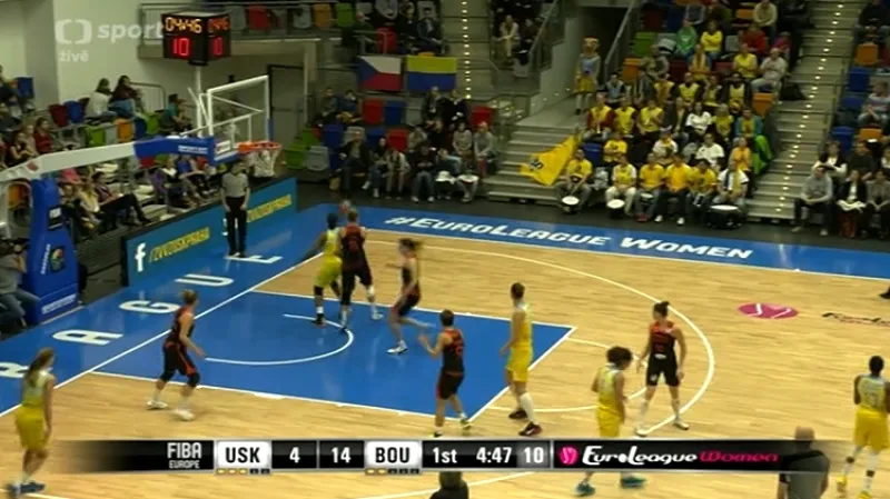 Sestřih basketbalu USK - Bourges