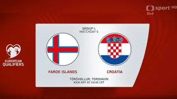 Sestřih utkání Faerské ostrovy – Chorvatsko