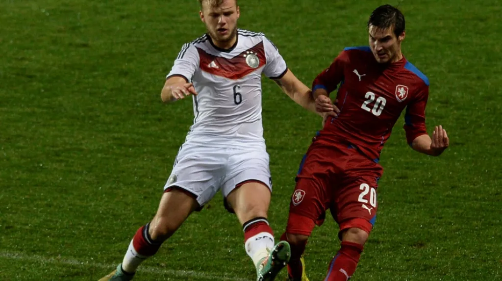 Utkání Česko - Německo do 21 let