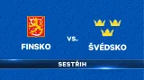 Sestřih přípravného utkání Finsko - Švédsko