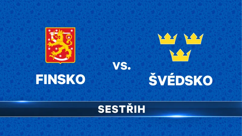 Sestřih přípravného utkání Finsko - Švédsko